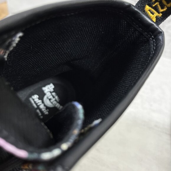 Dr Martens Newton Floral Canvas Lace Up Boots - Women's Size 6 - Multicolor - Picture 10 of 10